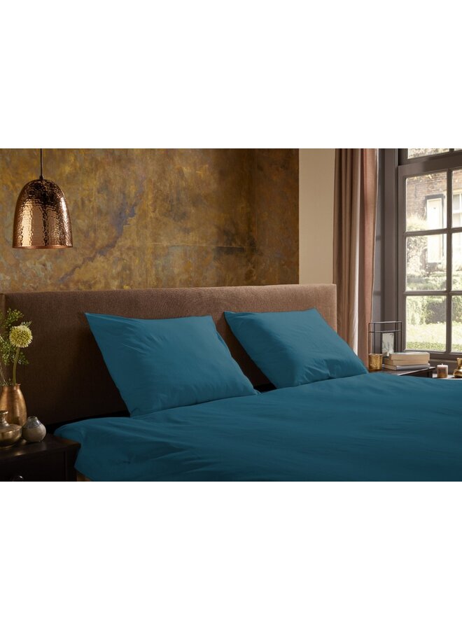 Pure Dekbedovertrek Uni Petrol - Microvezel