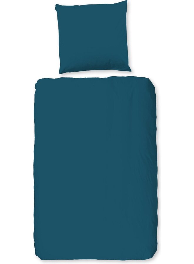 Pure Dekbedovertrek Uni Petrol - Microvezel