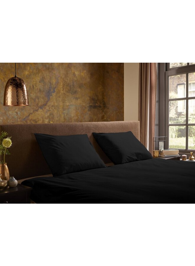Pure Dekbedovertrek Uni Zwart - Microvezel