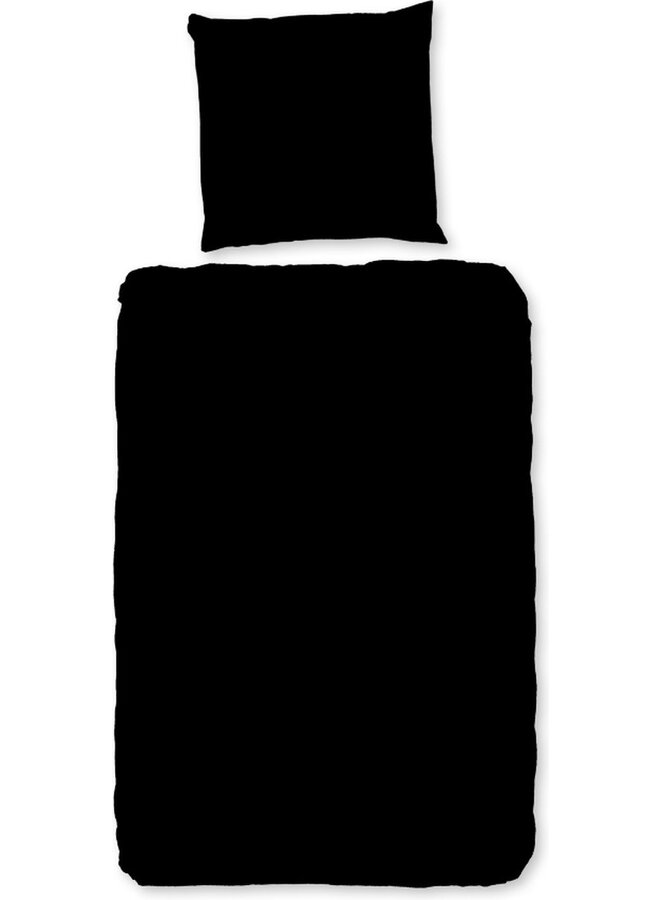Pure Dekbedovertrek Uni Zwart - Microvezel