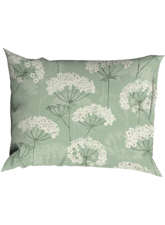 Romanette Dekbedovertrek Astera Groen - Katoen