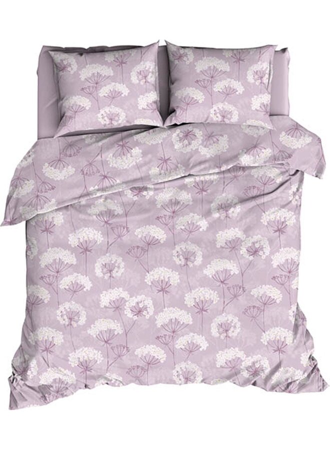 Romanette Dekbedovertrek Astera Lila - Katoen