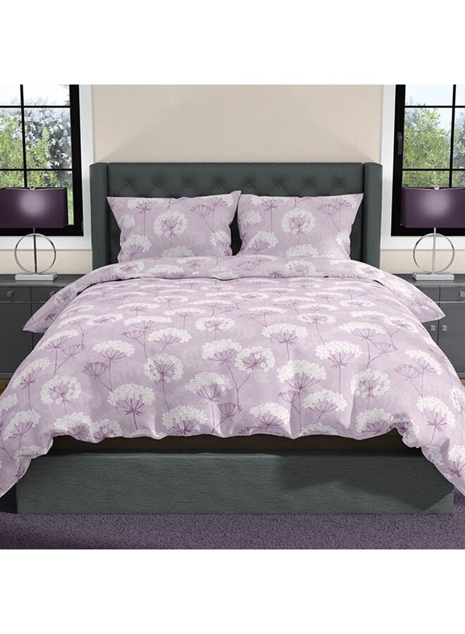 Romanette Dekbedovertrek Astera Lila - Katoen