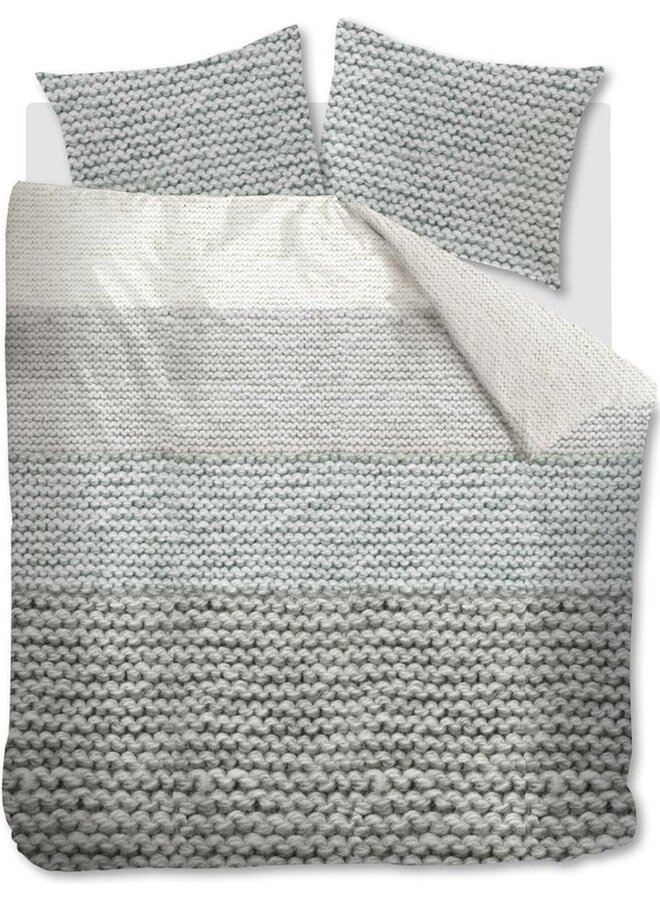 Ariadne At Home Dekbedovertrek Mixed Groen - Katoen