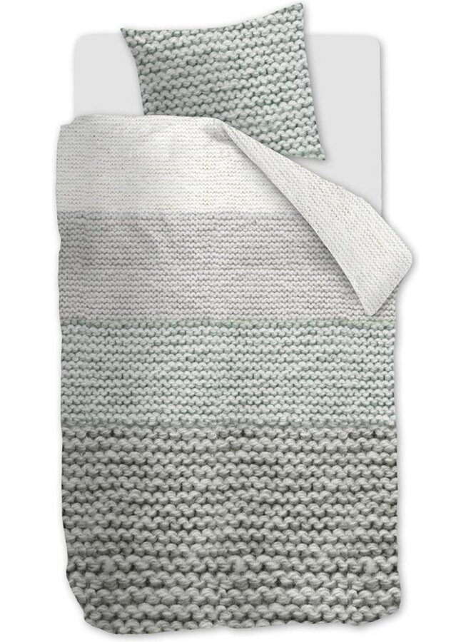 Ariadne At Home Dekbedovertrek Mixed Groen - Katoen