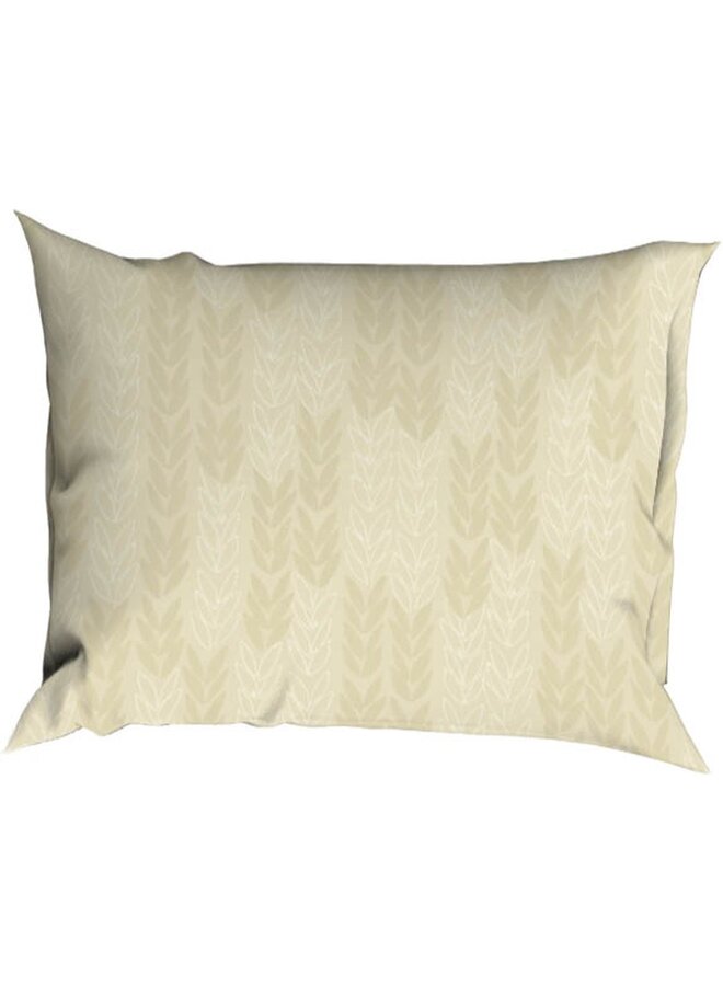 Romanette Dekbedovertrek Barley Creme - Katoen