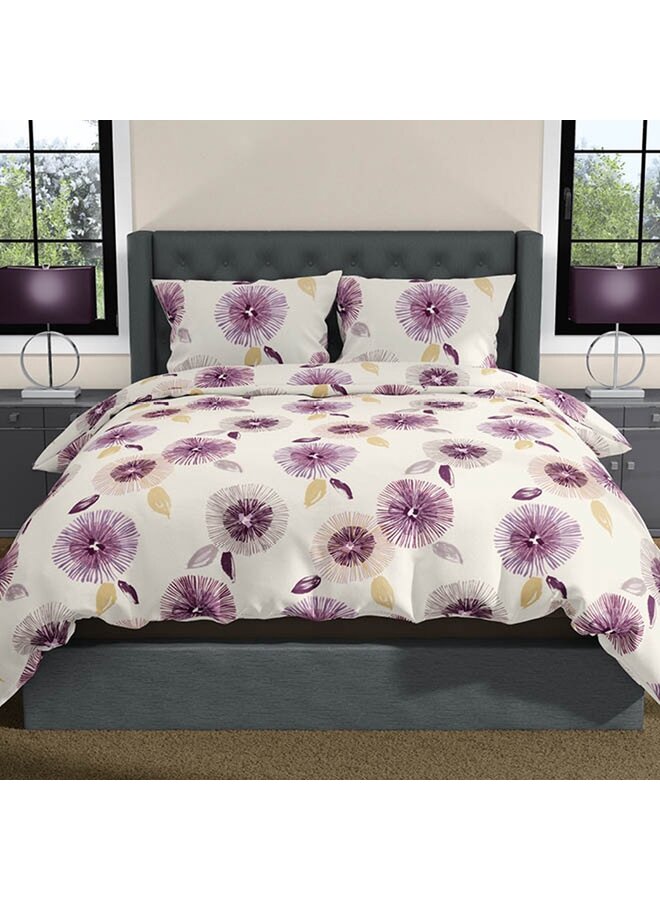 Romanette Dekbedovertrek Boretti Lila - Katoen