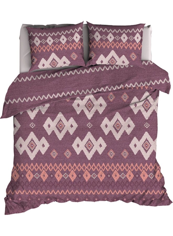 Dekbedovertrek Belmonte Roze - Katoen