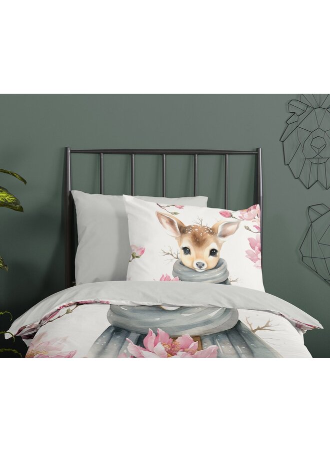 Good Morning Dekbedovertrek Kids Leone Multi - Katoen