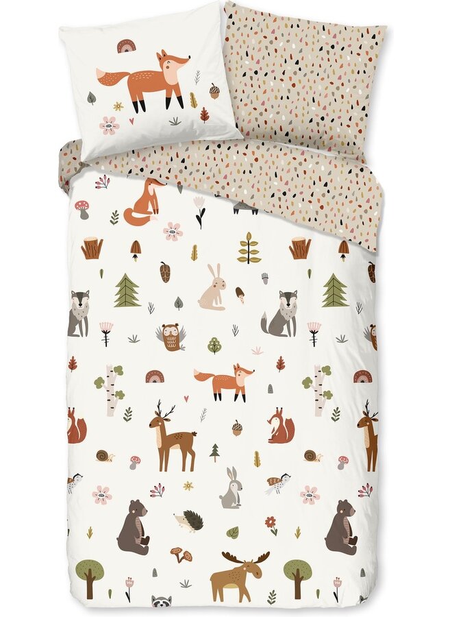 Dekbedovertrek Kids United Multi - Katoen