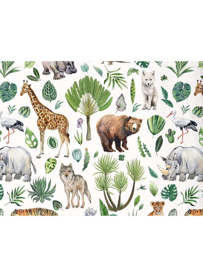 Good Morning Dekbedovertrek Kids Samba Multi - Katoen