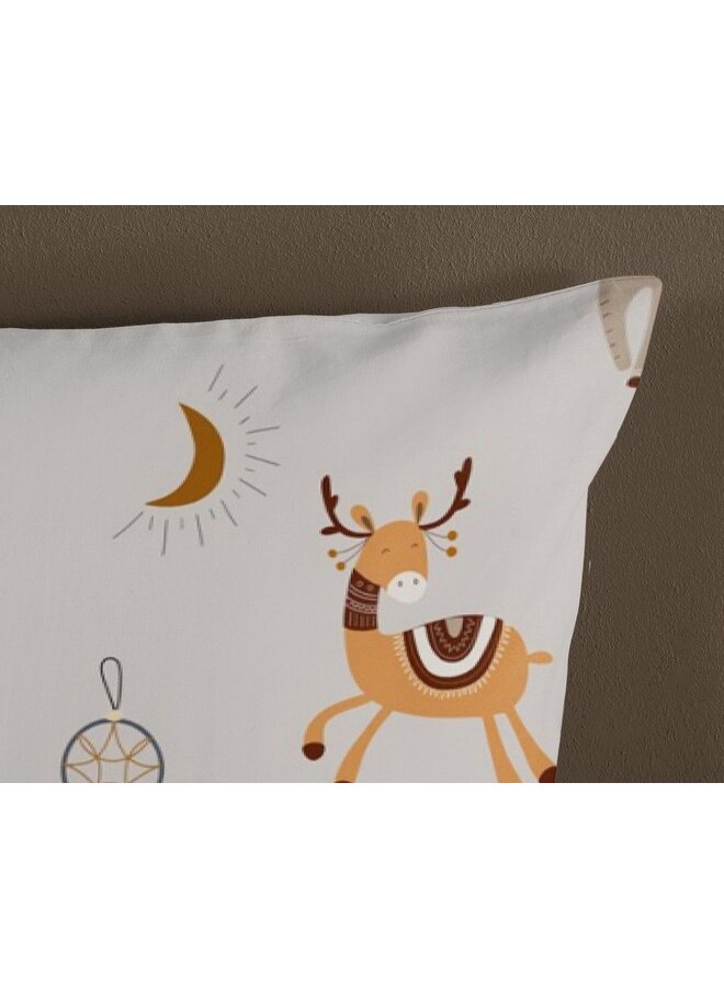 Good Morning Dekbedovertrek Kids Woody Multi - Katoen