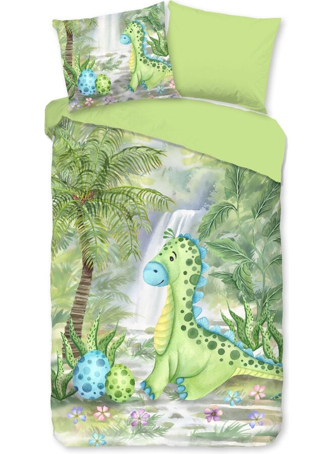 Dekbedovertrek Kids Dani Groen - Katoen PL3