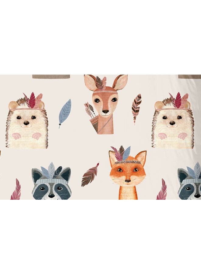 Good Morning Dekbedovertrek Kids Rave Multi - Katoen