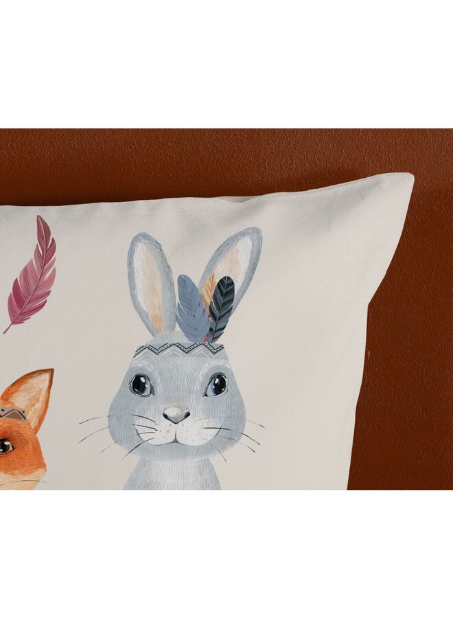 Good Morning Dekbedovertrek Kids Rave Multi - Katoen