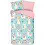 Good Morning Dekbedovertrek Kids Lamalife Multi - Katoen