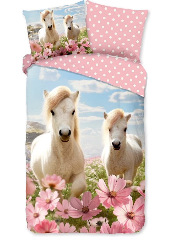 Dekbedovertrek Kids Philou Roze - Katoen PL3