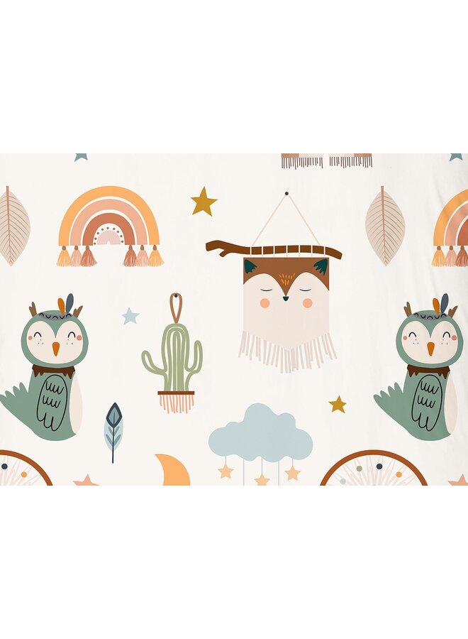 Good Morning Dekbedovertrek Kids Remi Zand - Katoen