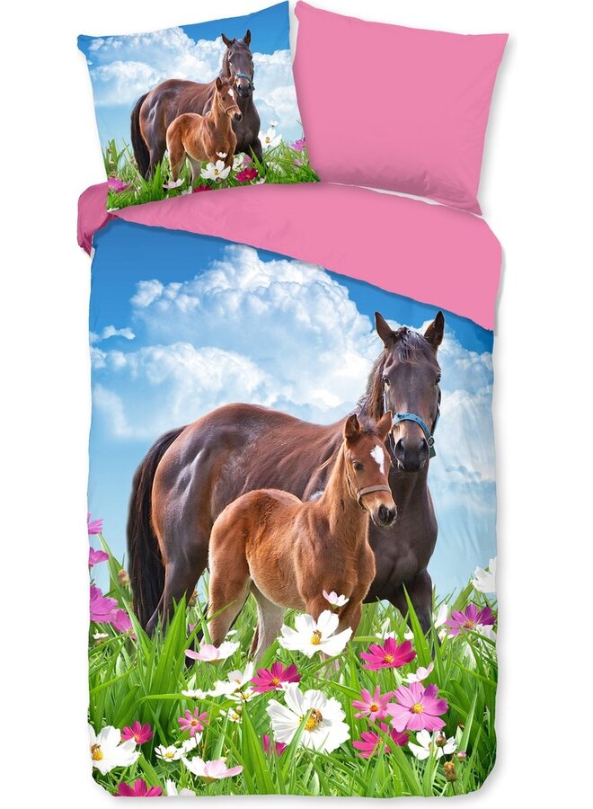 Good Morning Dekbedovertrek Kids Dora Multi - Katoen