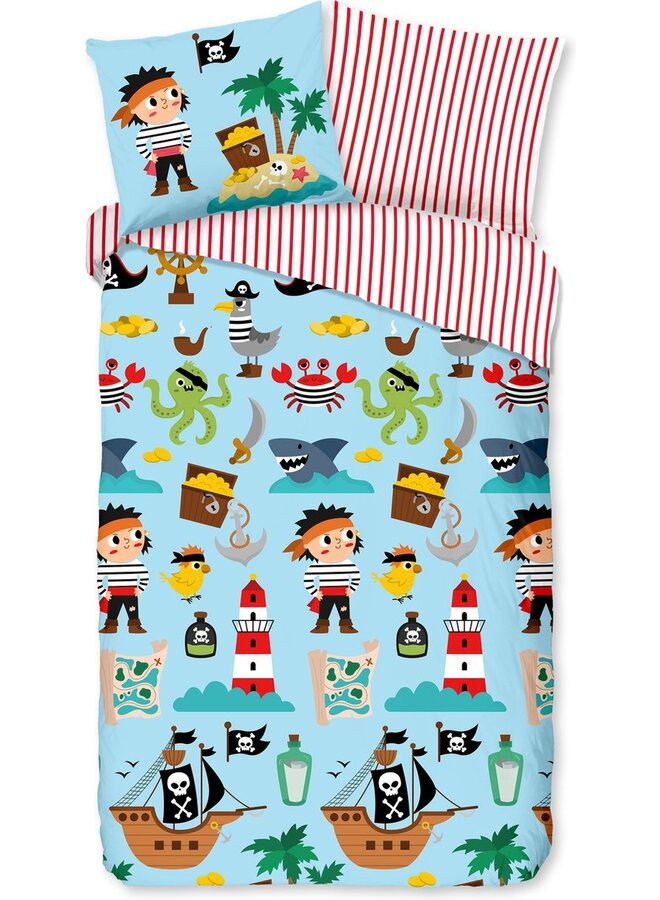 Dekbedovertrek Kids Caribbean Multi - Katoen PL3