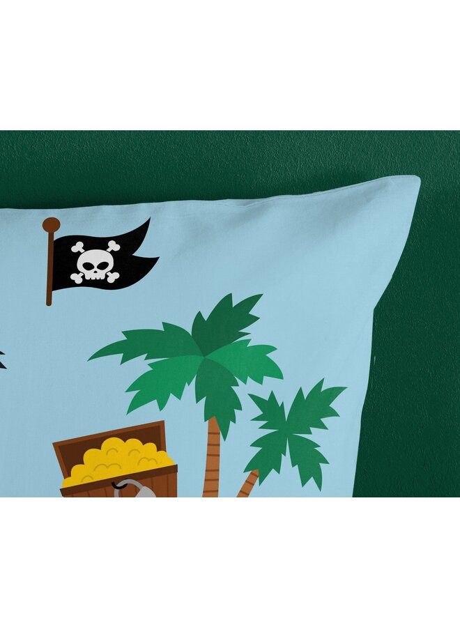 Good Morning Dekbedovertrek Kids Caribbean Multi - Katoen