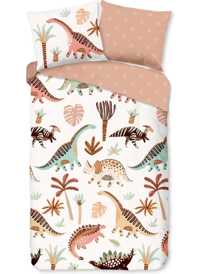 Dekbedovertrek Kids Dino Multi - Katoen PL3