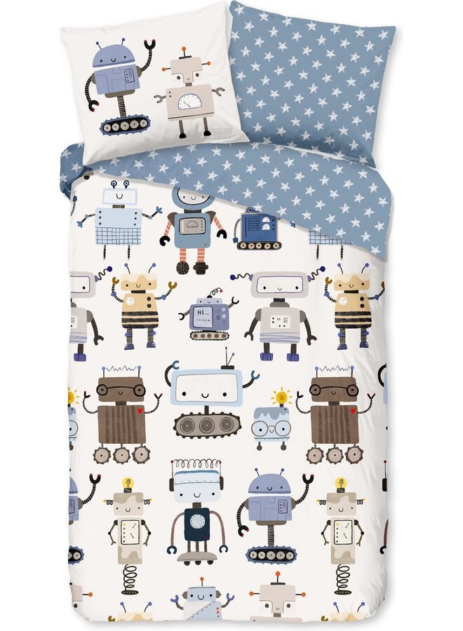 Dekbedovertrek Kids Robo Multi - Katoen PL3