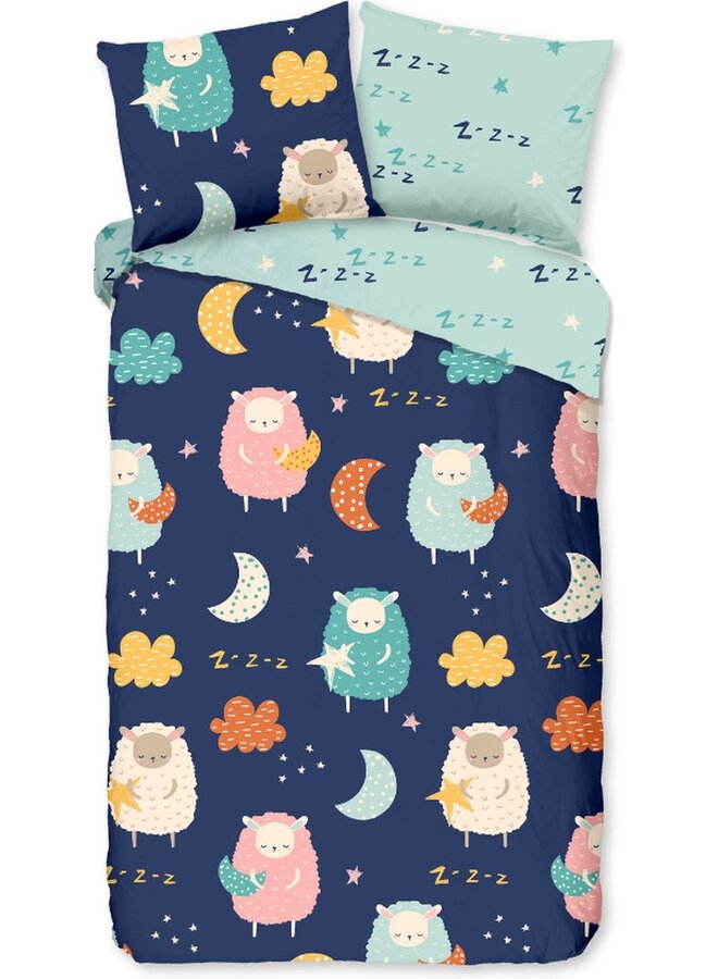 Dekbedovertrek Kids Sheep Multi - Katoen PL3
