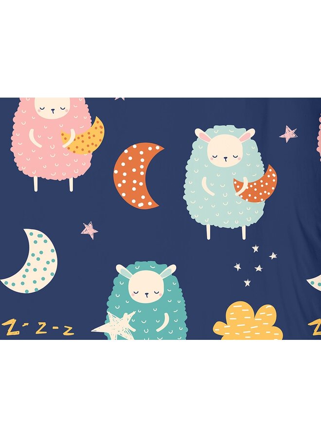 Good Morning Dekbedovertrek Kids Sheep Multi - Katoen