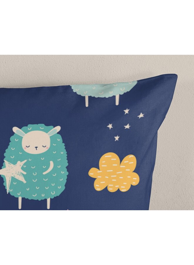 Good Morning Dekbedovertrek Kids Sheep Multi - Katoen