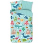 Good Morning Dekbedovertrek Kids Ocean Aqua - Katoen