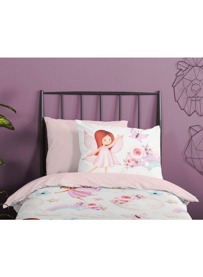 Good Morning Dekbedovertrek Kids Lucia Multi - Katoen