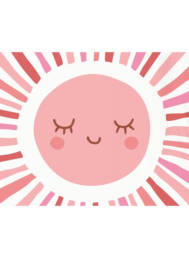 Good Morning Dekbedovertrek Kids Sunny Roze - Katoen