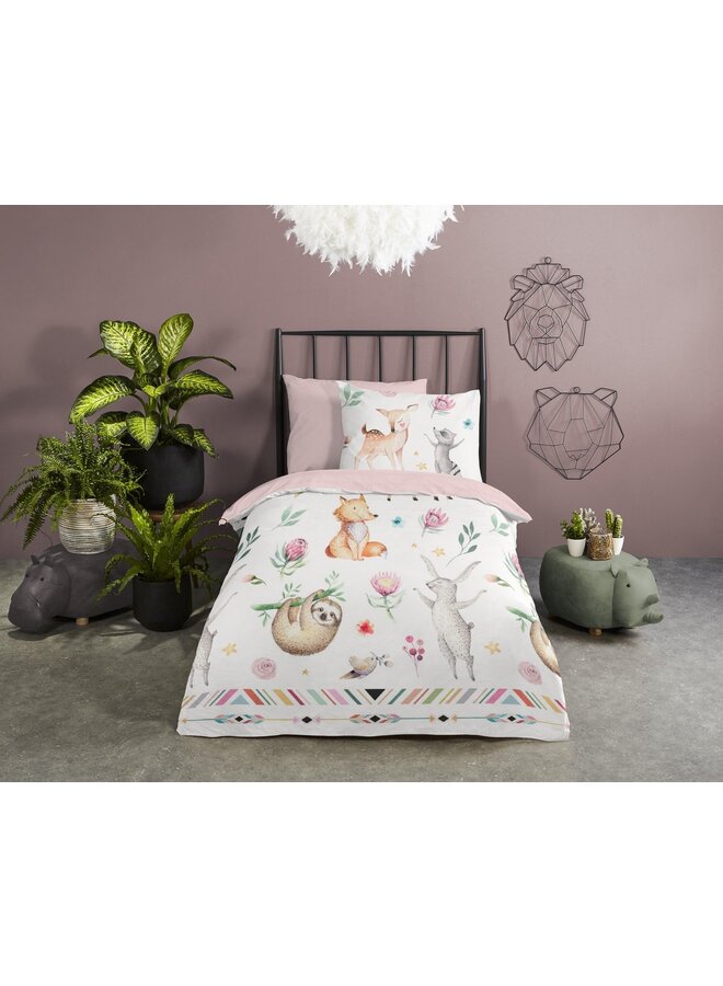 Good Morning Dekbedovertrek Kids Dance Multi - Katoen