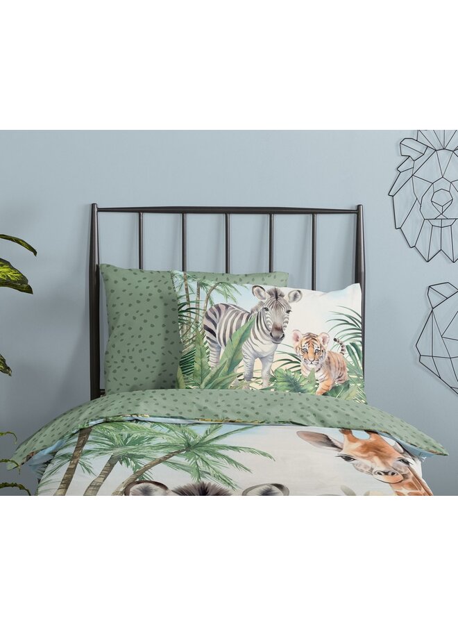 Good Morning Dekbedovertrek Kids Thabo Multi - Katoen