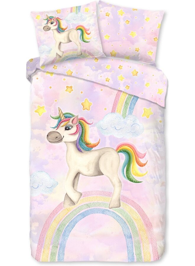 Good Morning Dekbedovertrek Kids Unisweet Multi - Katoen