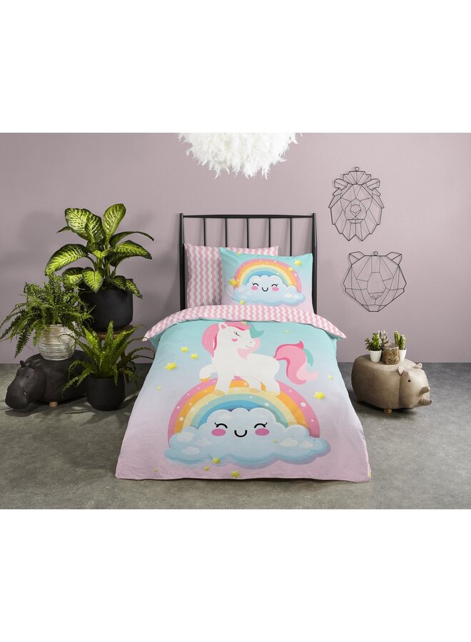 Good Morning Dekbedovertrek Kids Sweety Multi - Katoen