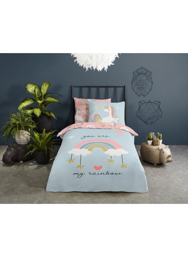 Good Morning Dekbedovertrek Kids Suus Multi - Katoen