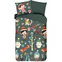 Good Morning Dekbedovertrek Kids Fun Groen - Katoen