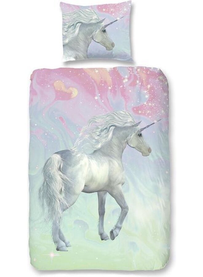 Dekbedovertrek Kids Unicorn Multi - Katoen