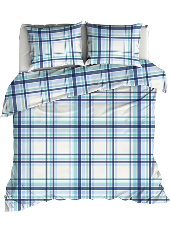 Dekbedovertrek Flair Coastal Blauw - Katoen PL1