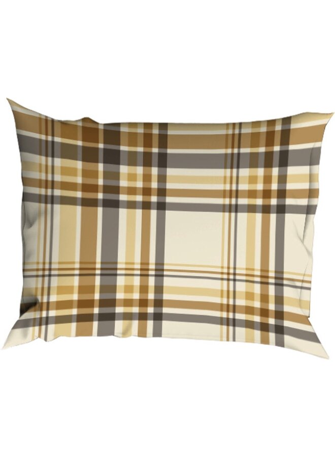 Romanette Dekbedovertrek Flair Coastal Zand - Katoen