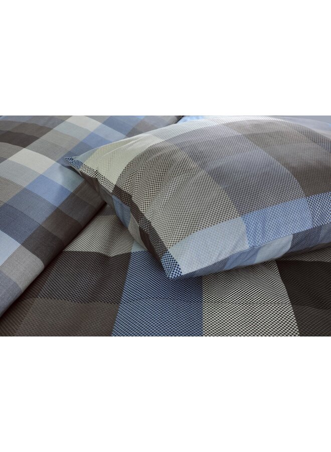 Day Dream Dekbedovertrek Phil Blauw - Katoen