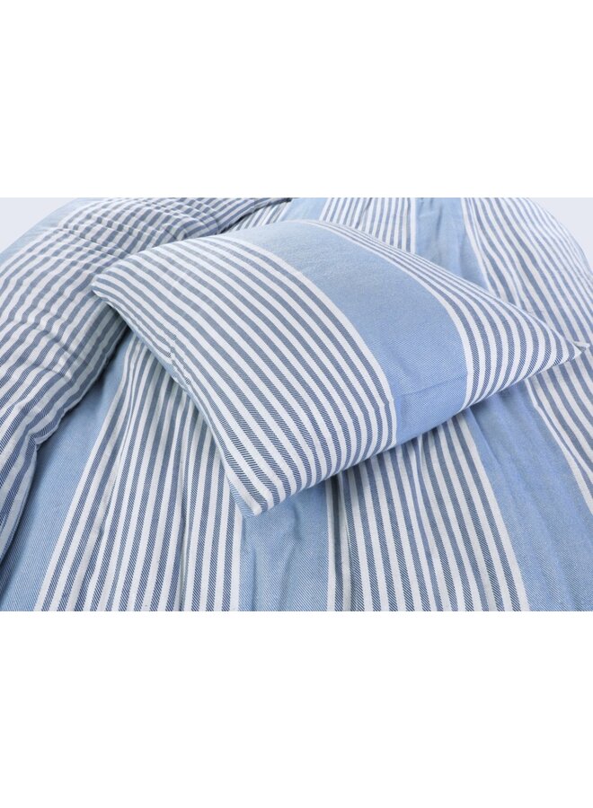 Day Dream Dekbedovertrek Davos Licht Blauw - Katoen