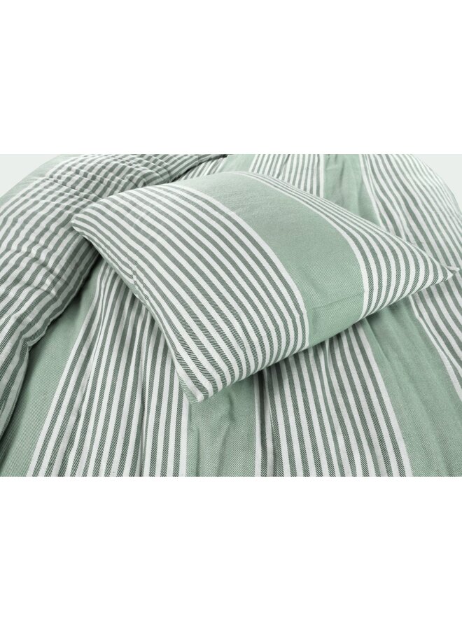 Day Dream Dekbedovertrek Davos Licht Groen - Katoen
