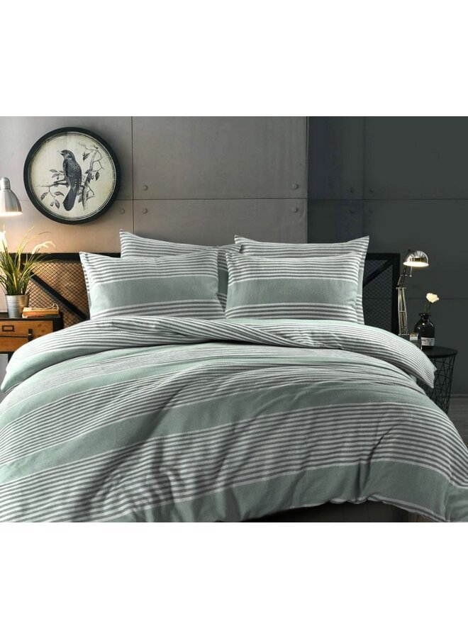 Day Dream Katoen Dekbedovertrek Groen