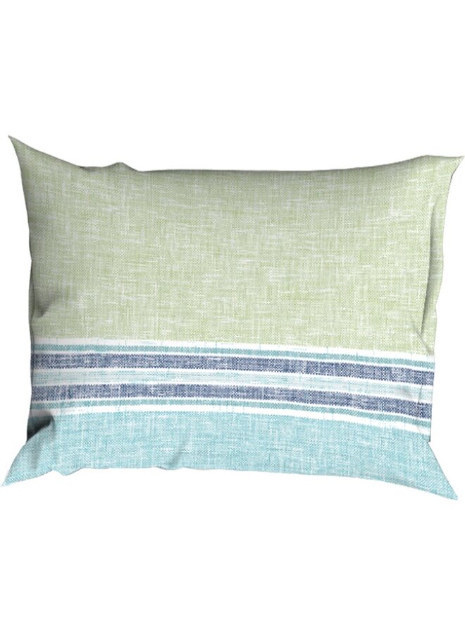 Romanette Dekbedovertrek Alfie Aqua/Blauw - Katoen