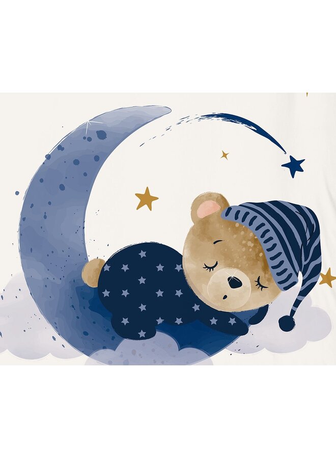 Good Morning Katoen Kids Dekbedovertrek Wit