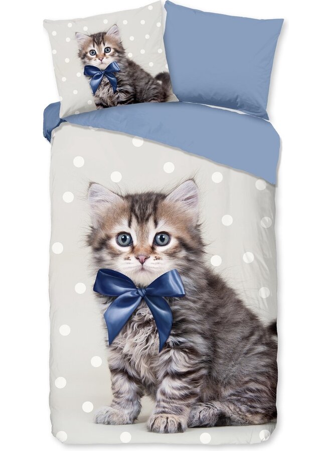 Dekbedovertrek Kids Mae Blauw - Katoen PL3