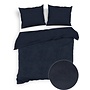 ZO! Home Dekbedovertrek Velluto Uni Navy - Velvet